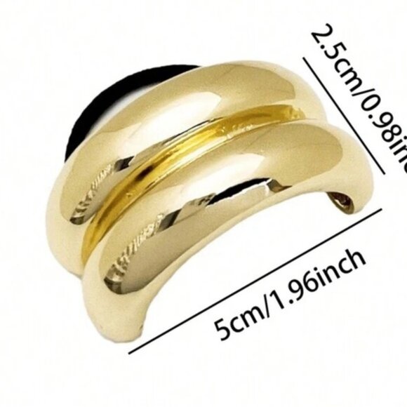 Gold hair tie ✨✨🔥🔥💖💖💖 New - Picture 5 of 6